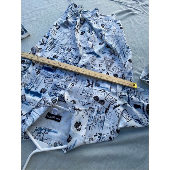 Karl Lagerfeld Paris size M “From Paris with Love” button up. - Picture 6 of 10